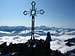 Summit cross of Grand Muveran 3051m