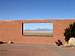 San Francisco peaks framed in...