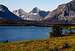 RED EAGLE MOUNTAIN & SPLIT MOUNTAIN OVER ST. MARY'S LAKE-GLACIER NP-MT