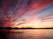 Sunset on Middle Saranac Lake
