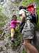 My daughter's first via ferrata experience