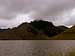 Cerro Negro as seen from Mojanda Lake.