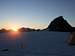 Sunrise over Eldorado Glacier