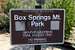 Box Springs Mountain Signs
