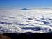 Eastern Volcanoes above the sea of clouds