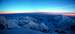 Hunter & Foraker Alpenglow Panorama