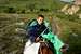 On horseback I