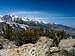 Mono Lake High Sierra from Reversed Peak