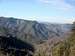 The Chimney Tops from Mt LeConte