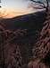 Sunrise over the valley, viewed from Lion Head