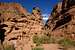 Rock formations in Rakabat canyon