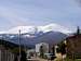 The Moncayo over the village...