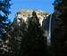 Bridal Veil Fall and westernmost Cathedral Rock