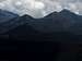 Zoomed into 'Thunder Peak', 'Lightning Peak', and Estes Cone from Beaver Mountain
