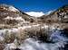 Sharp Mountain as seen looking NW up Serviceberry Canyon