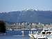 Zoom shot of Mount Seymour from