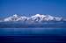 Cordillera Real and lake Titicaca