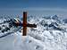 Summit cross of Schwarzhorn 3146m