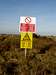 Castlemartin Range Warning Sign
