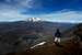 Mount Ruapehu from Mt. Ngauruhoe