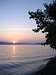 Sunset on Lake Coeur d' Alene