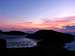 High Divide Camp Sunset, wtih Mt. St. Helens