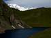 Liconi lake, Mont Blanc and...