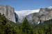 Yosemite valley & Bridal Vail Falls Rainbow