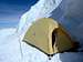 Makalu: High Camp on edge of icefall at 7,800m