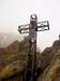 Iztaccihuatl - This is the cross you see from the Grupo de los cien hut -