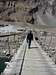 A suspension bridge on Hunza River