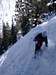 Yunona SnowShoeing at 4 y 8 m Red Pine Lake Trail UT