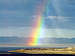 Rainbow over Mono Lake