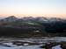 Sunrise from Mt. Bierstadt Trail