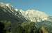 View to the Göll from the Salzburg-Klagenfurt train on a splendid September morning