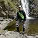 Me in my Black Hunters at the Grey Mares Tail