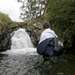 Waders in Splash pools and rapids Linghope Burn