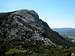 Monte Turuddo seen from pass...