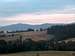 Evening in the Sudetes, from the window of the train near Międzylesie