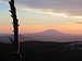 Mt. St. Helens at sunset,...