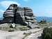 Some rocky outcrops on the Karkonosze ridge (name ?)