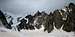 Panoramic view of Mont Blanc - Mont Maudit - Grand Capucin