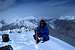 On summit of 6050m peak above K2 North Ridge BC