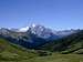 Marmolada viewed from the...