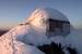 Fire Lookout on the summit of Three Fingers (winter conditions)