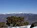 Virginia Peak 8367' from Spanish Springs Peak  7401'