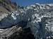 THe icefall of Glacier d'Argentiere