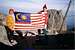 Malaysia flag at the summit...
