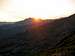 Sun rising over Kessler Peak,...