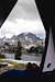 Tent view-- Island Lake, Freemont Peak, Winds, 7-95